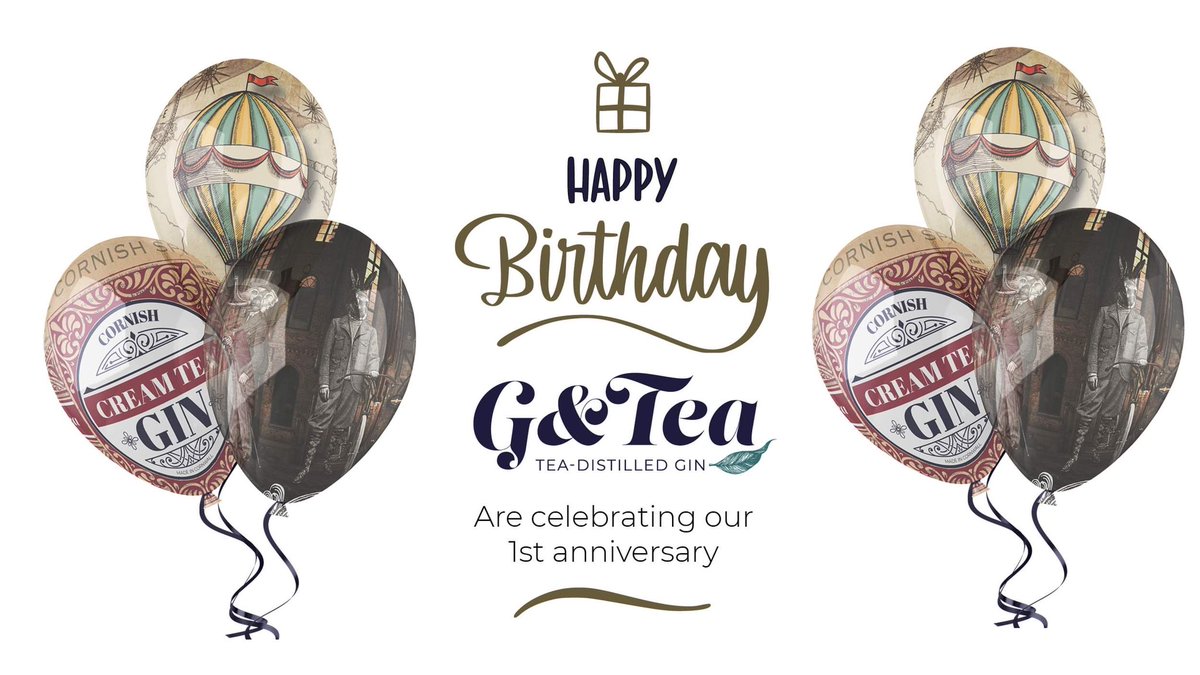 gandtealtd's tweet photo. HAPPY BIRTHDAY TO US…..🥳

It’s been one whole year since we entered into the wonderful world of G&amp;Tea and what a journey it’s been.

From the fascinating people we’ve met from Stockists, Suppliers and Customers through to many other incredible Gin Producers and Distillers https://t.co/4XJIgzIa8m