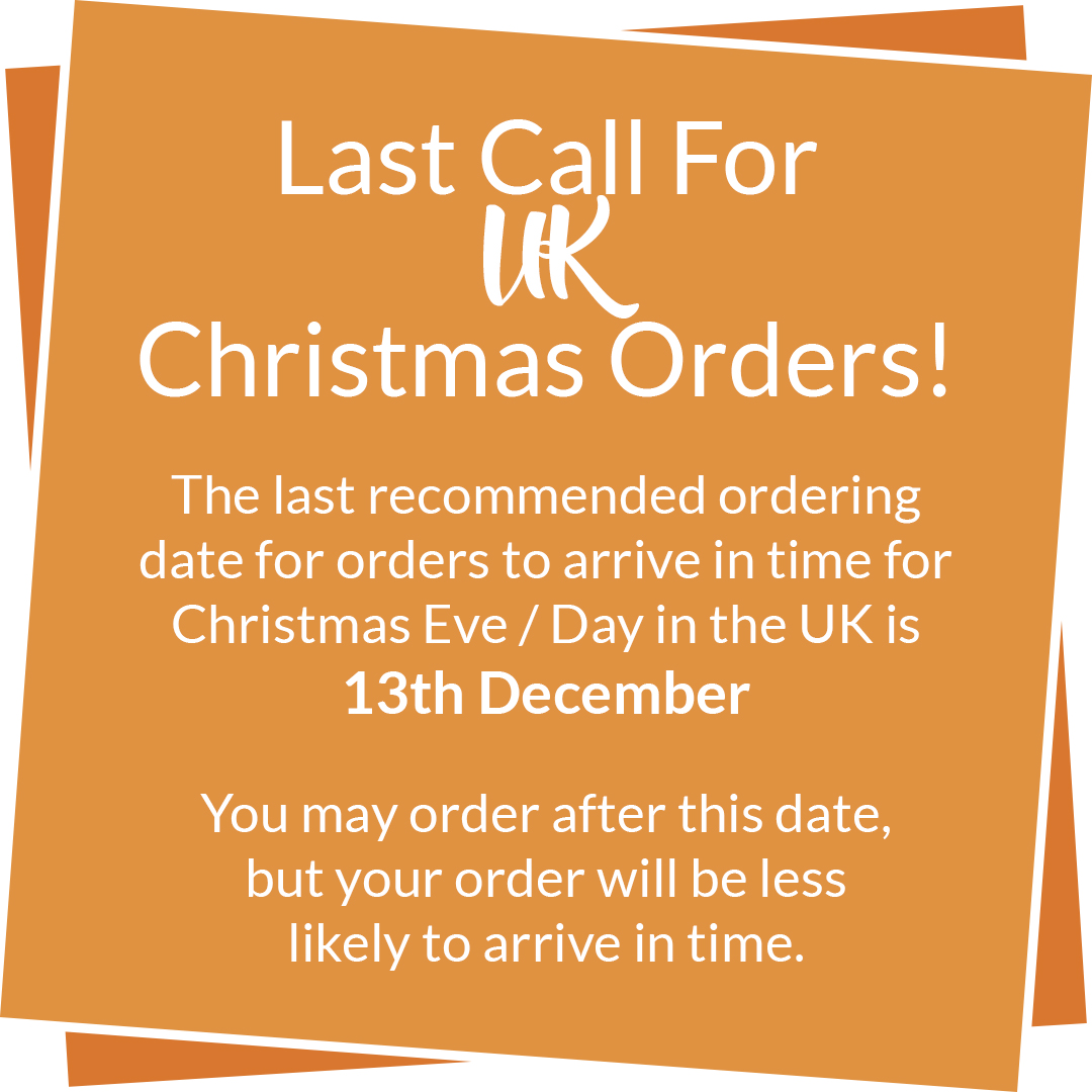 StudioChuffed's tweet photo. Last Call For UK #Christmas Orders! 🎄

Order by 13th December for delivery in time for Christmas Eve / Day! You can order after this date, but it will be less likely to arrive in time the later you order 🧡 #ShopSmall https://t.co/MJpWhPdRyO