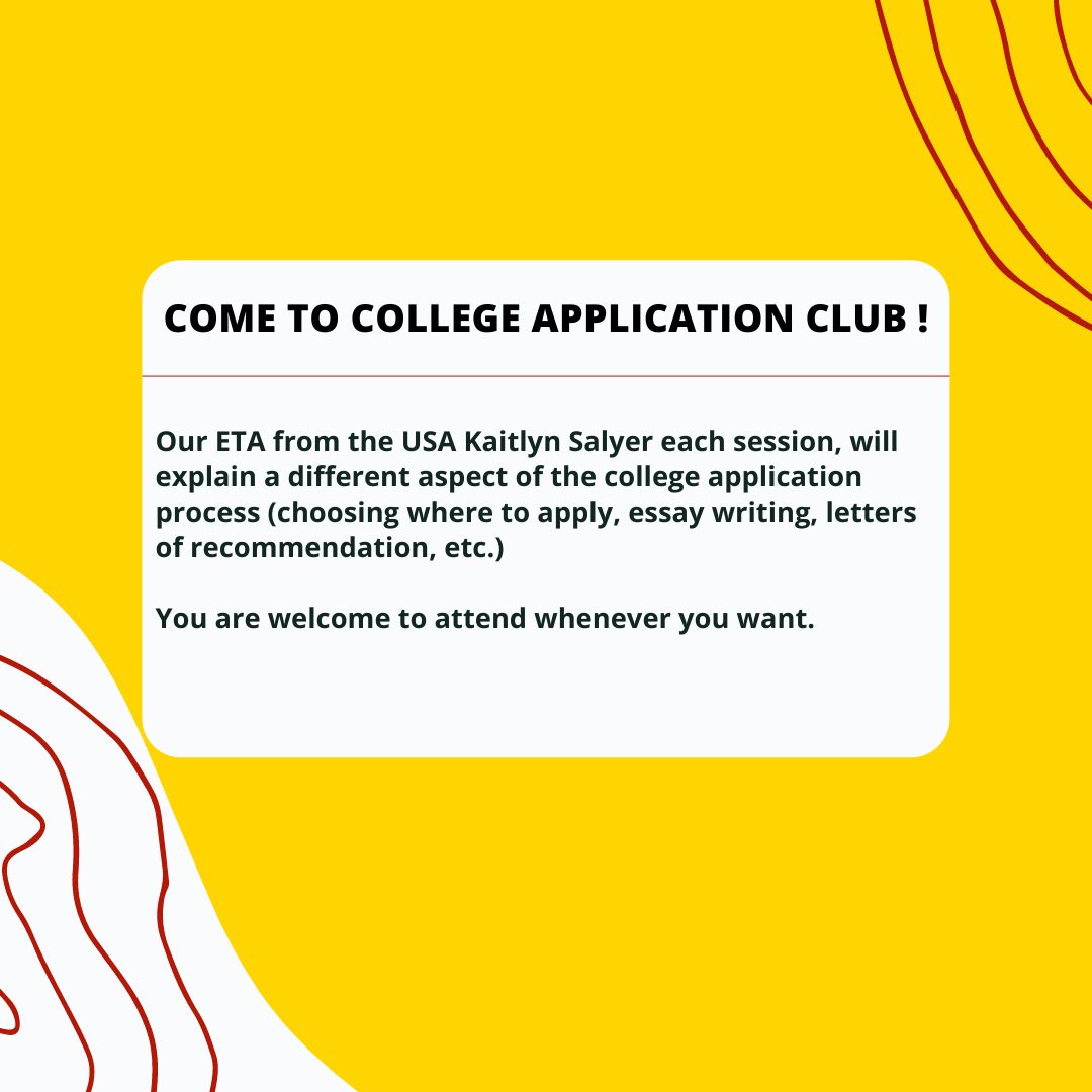 ASDushanbe's tweet photo. 🧐If you’re planning to change your job, or  to apply to your dream university but you don’t know how to start pursuing your dreams, than come to ASD because we can help to deal with it!

😍We opened 3 new clubs:
•Writing Office Hours
•Job Readiness 
•College Application Club https://t.co/iy27D2mMAQ