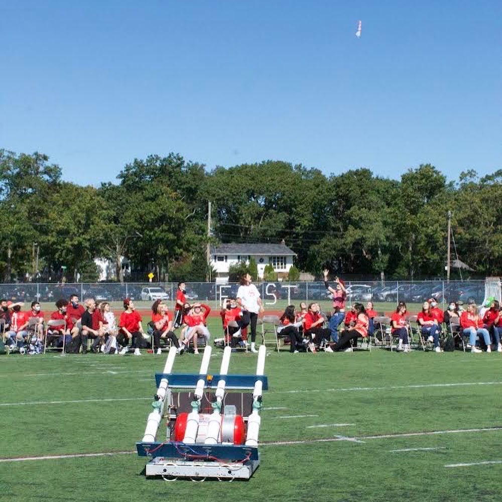 We had so much fun at East pep rally and West homecoming using our t-shirt cannon! Both crowds loved it!