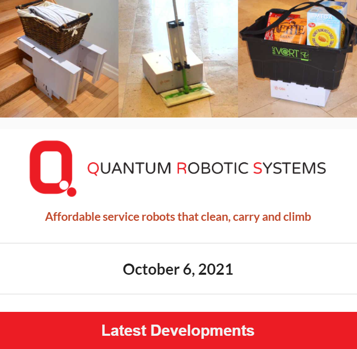 QRSRobotics's tweet photo. Our latest newsletter is out! Please have a look. #robots #robotics #servicerobots

https://t.co/4J0QBfSvXM https://t.co/v7JvdDMndK