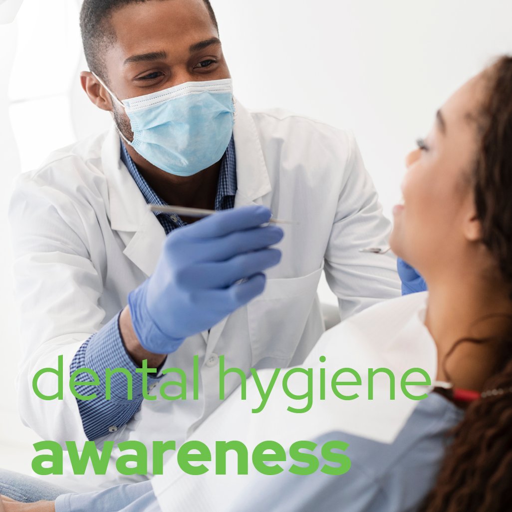 NeighborhoodHea's tweet photo. Smile!😁  #October is National Dental Hygiene Month, so we will be sharing tips, advice and more on how to care for your teeth and gums. This is especially important because oral health is a key component of overall #health . https://t.co/TXfFy0K5ts