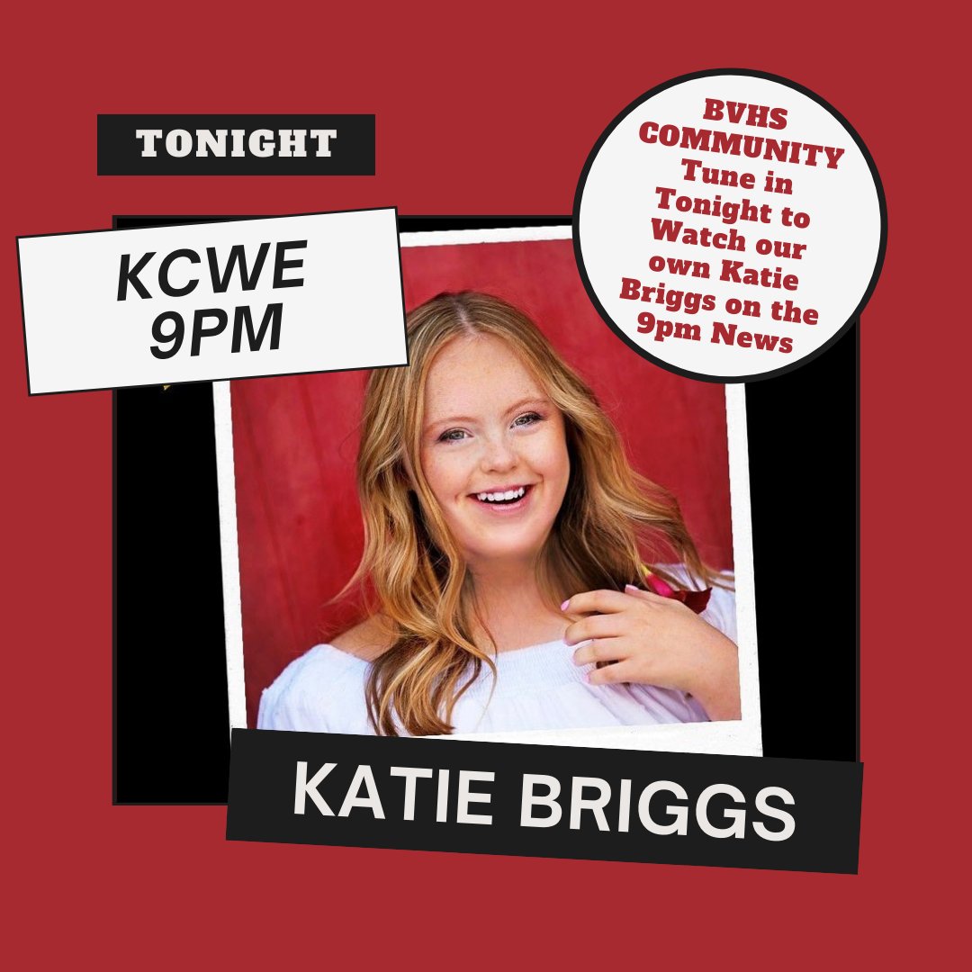 DONT MISS THE 9PM NEWS on KCWE.  Set the DVR.  Our very own Katie Briggs will be a featured story.  Check it out!!
