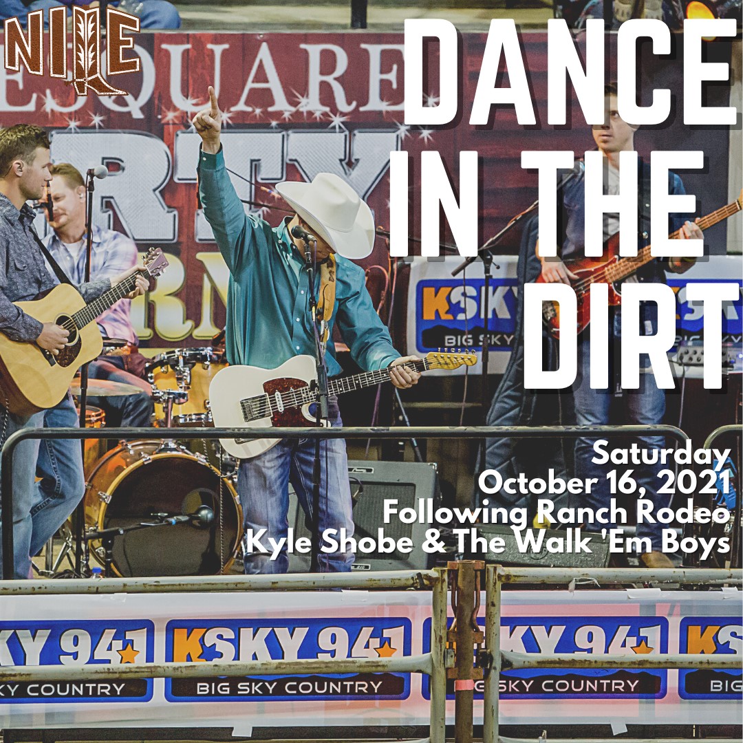 The_NILE's tweet photo. Don't miss the 2021 Ranch Rodeo Finals followed by the Dance in the Dirt!
#thenile2021 #ranchrodeo #danceinthedirt #firstinterstatearena https://t.co/xCsXUiGBbT