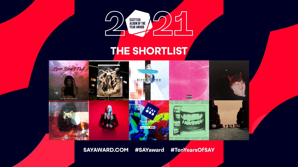 SAYaward's tweet image. 📢 A huge congratulations to the #SAYaward Shortlist 🎉

⭐️ @officialaiitee
⭐️ @ArabStrapBand
⭐️ @BiffyClyro
⭐️ @joesefjoesef
⭐️ @lizziereidmusic
⭐️ @mogwaiband
⭐️ @rachel_newton_
⭐️ @stanleyodd
⭐️ @THENINTHWAVE_
⭐️ @thesnuts
 
🎶 Explore the Shortlist 👇
sayaward.com