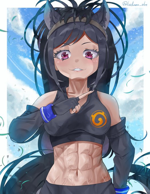 #見た人も何か無言で腹筋をあげる 