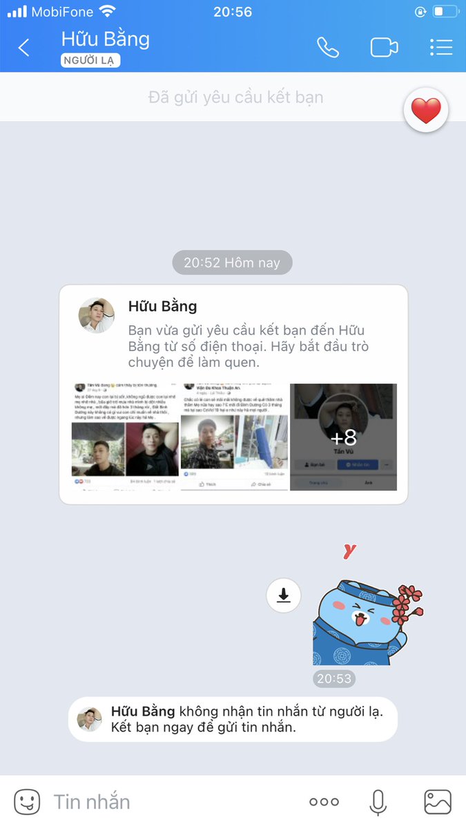 Minhbot234's tweet photo. @Huytrantop Em mới kb với anh á https://t.co/nCBBFDR9pN