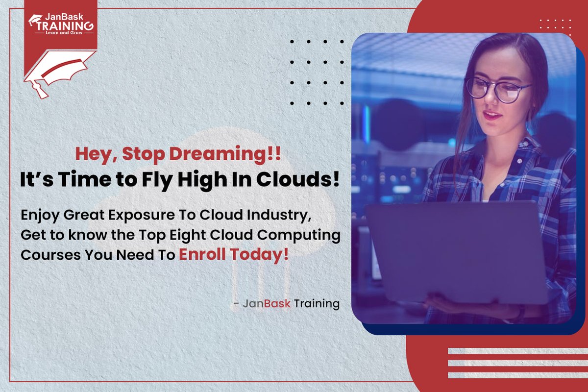 janbasktraining's tweet image. Want to pick up a cloud computing course, but don't know where to start?
Need industry exposure to kick start your career in the right direction at right time. Start cloud computing career>janbasktraining.com/blog/cloud-com…
#cloudcomputingcareer #career