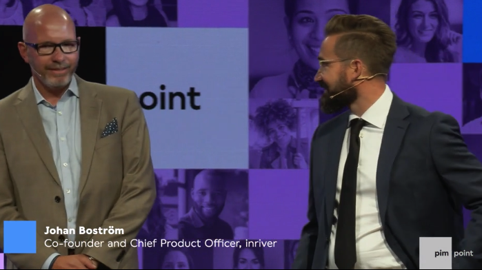 Inriver_PIM's tweet photo. It's time to kill the catalog. Today's keynote kicks off with co-founder and CPO @dendarbostrom. Don't miss it #PIMpointDigital #digitalcommerce https://t.co/dfLVkrRvsc