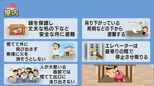 余震に注意！ そのときの対処法一斉紹介‼これは必見‼