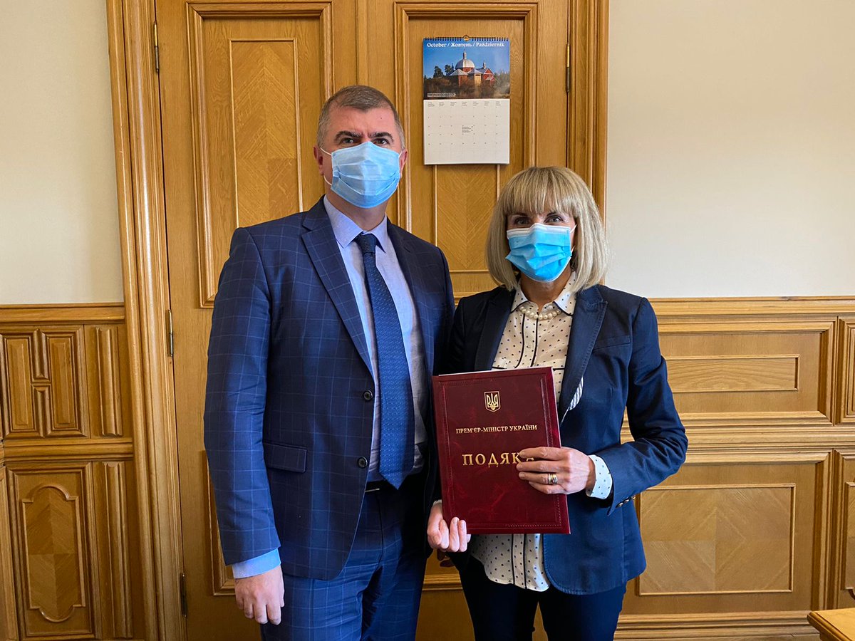 dafinagercheva's tweet image. Meeting with State Secretary of Cabinet of Ministers @Kabmin_UA_e Oleksandr Yarema today, I reaffirmed @UNDP’s commitment to further support the process of making #Ukraine’s government more open and transparent - essential for making progress towards the #SDGs.