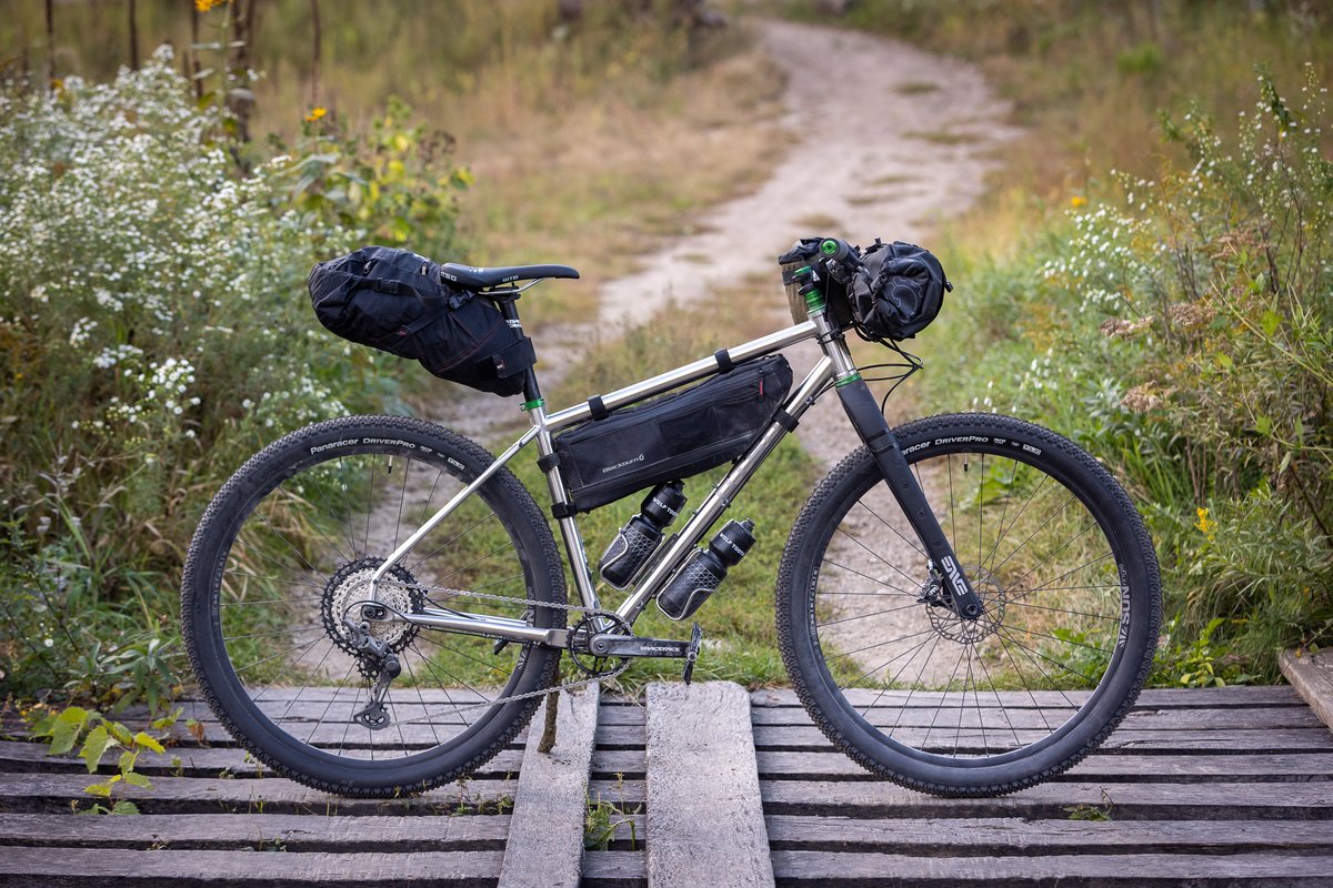 Meet Fenrir, our most versatile bike yet. Build it with drop bars or flat bars, geared or single speed, suspension or rigid fork, mechanical or electronic drivetrain. This bike was made for bikepacking and afternoon adventure alike. See it here: bit.ly/3oH7eMy
