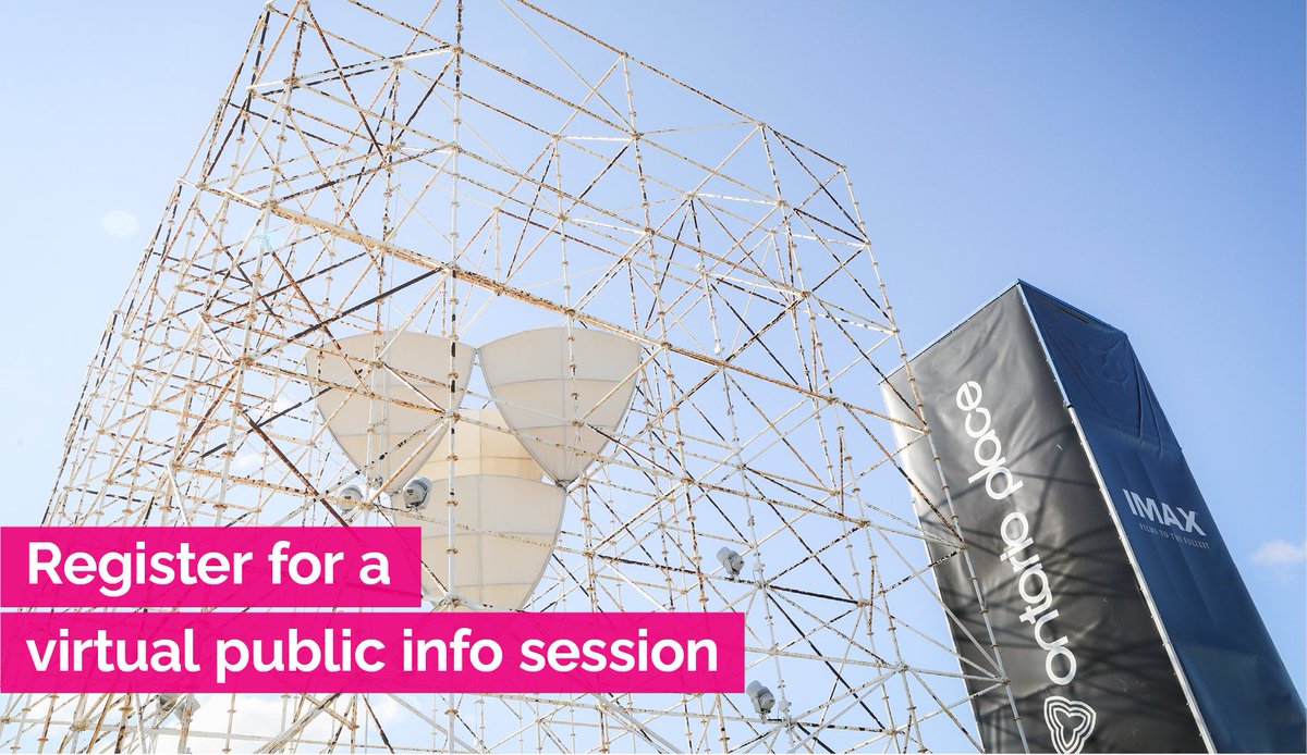 ExploreON's tweet image. There will be two province-wide virtual public information sessions in October, providing additional opportunities for Ontarians to learn about the Ontario Place redevelopment and provide feedback.

Register for a session: livemeeting.ca/profile/minist…