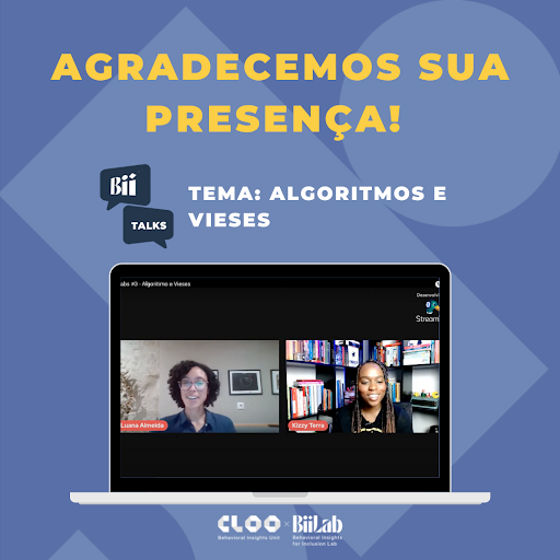 CLOO_Unit's tweet photo. 🎉 Agradecemos sua presença!
Ontem recebemos no BiiTalks a @kizzy_terra, co-criadora do canal @pgdinamica no YouTube
Quer assistir o bate papo? É só acessar nosso canal no youtube:
https://t.co/Gc7GKN87cK
#diversidade #inclusão #biilab #cloo #práticas #cienciascomportamentais https://t.co/eQQOlqr8Po