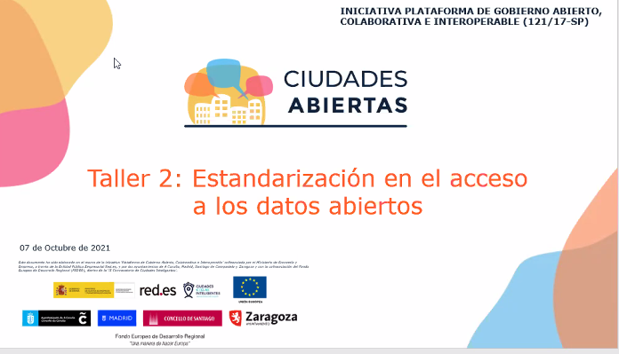 Hono. Enrique Crespo (@h_enriquecrespo) on Twitter photo Apunto de empezar la charla informativa de #CiudadesAbiertas sobre #DatosAbiertos: "Estandarización en el acceso a los datos abiertos" Si tienes tiempo, te puedes conectar ahora mismo por aquí (hasta las 18h): upm.zoom.us/j/84327518300?… con <a href="/eminguelac/">Esther Minguela</a> <a href="/ocorcho/">Oscar Corcho</a> y las 4 ciudades Apunto de empezar la charla informativa de #CiudadesAbiertas sobre #DatosAbiertos: "Estandarización en el acceso a los datos abiertos" Si tienes tiempo, te puedes conectar ahora mismo por aquí (hasta las 18h): upm.zoom.us/j/84327518300?… con <a href="/eminguelac/">Esther Minguela</a> <a href="/ocorcho/">Oscar Corcho</a> y las 4 ciudades