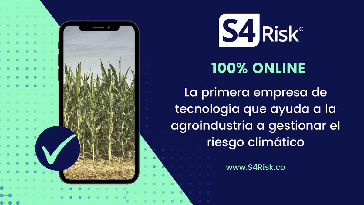 El SimuladorS4® te permite seleccionar fácilmente la protección más eficiente para tus necesidades particulares, y comprar en línea tus coberturas a través de pólizas de seguros y/o derivados financieros. 

Gestioná tu #RiesgoClimatico en S4Risk.co
