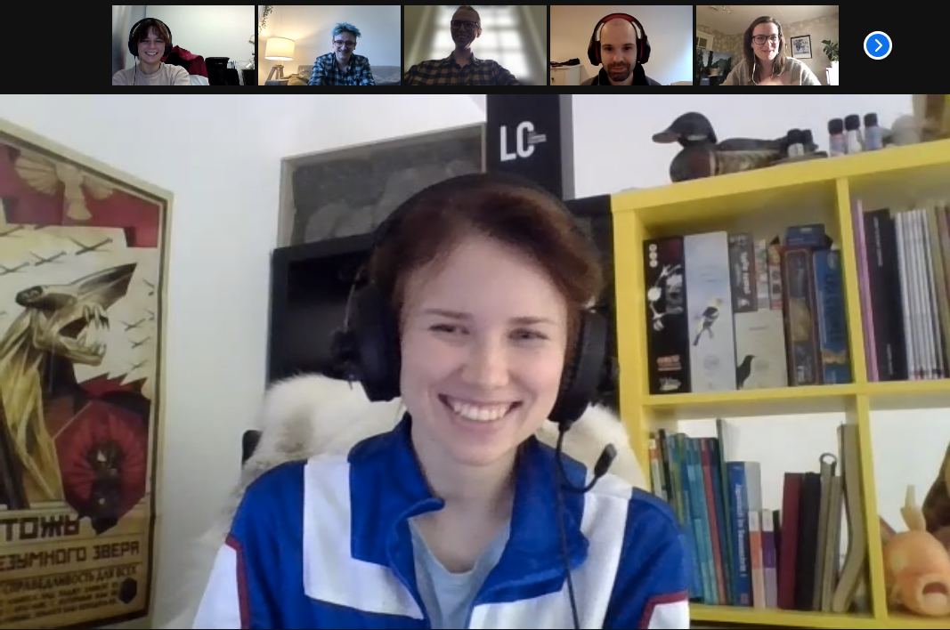 dreameronacloud's tweet image. My favorite part of transposone conferences is to take a photo of @transposlav 💙 #UppTransposon2021