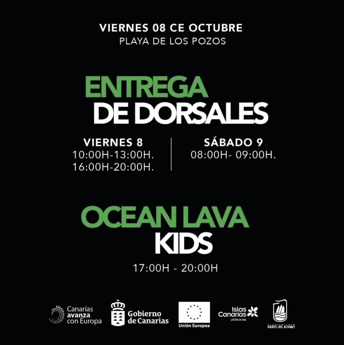 OceanLavaFtv's tweet photo. We share the program of activities of #OceanLavaFuerteventura2021

Do not forget to sign the STATEMENT OF RESPONSIBILITY of COVID-19 🦠 that can be found on our website https://t.co/ow0z43wNKT, and send it back to us to info@oceanlavafuerteventura.com https://t.co/GVc1fsd4IG