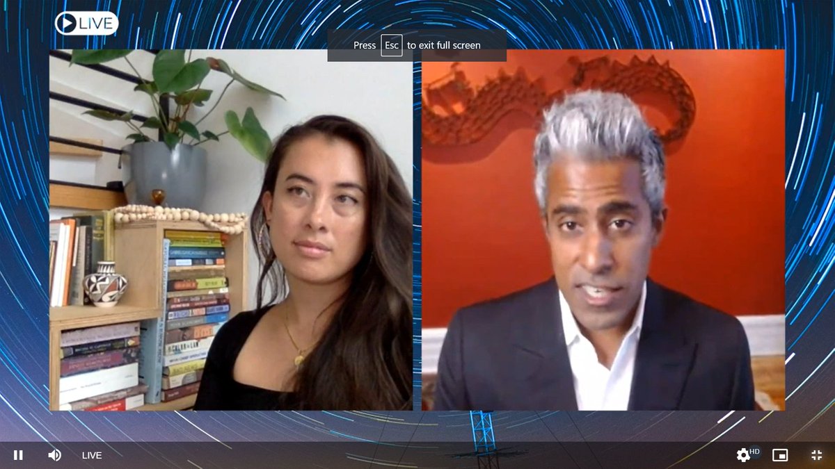 SegalFoundation's tweet photo. "How do you explain the extraordinary hoarding of the elite of our time and the extraordinary giving of the elite of our time....maybe this generosity is weaponized to continue the injustice." - @AnandWrites 

// BTW, we are live 🎧💬 //

#TheFutureIsAfrica | @winnerstakeall https://t.co/LcpR7kxv9x