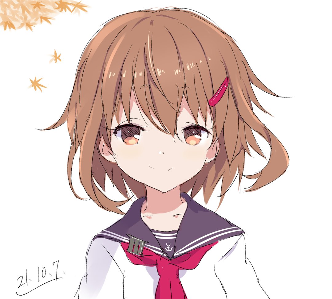 艦これ ほほえみ雷ちゃん 艦これ 雷 T Co Rovw1df1ce Coreのイラスト