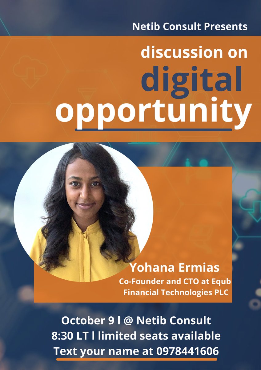 theohanadiary's tweet photo. Join us this Saturday October 9th for an interesting discussion on #digitalopportunty brought to you by @netibconsult @ShegaHQ @equbapp https://t.co/bz6yaCeOsG
