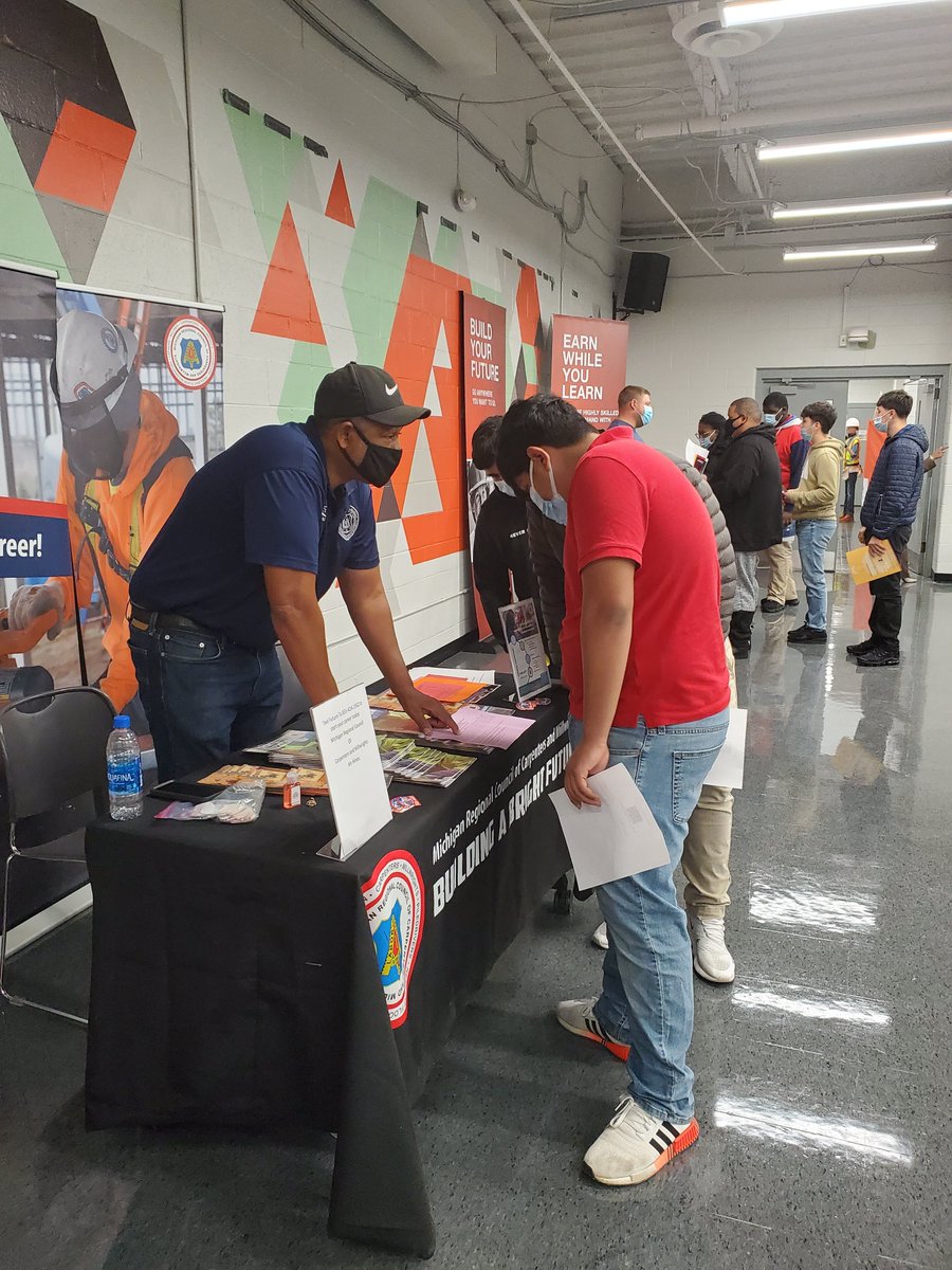 We're having a Career Fair today <a href="/Randolph_CTC/">Randolph Career Technical Center</a>! Exposing our students to future career opportunities! <a href="/Dr_Vitti/">Nikolai Vitti</a> #EarnWhileYouLearn