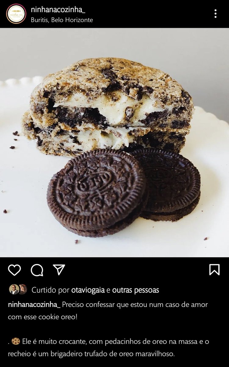 WhoaNaluh's tweet photo. Alô BH,

Que tal pedir um cookie delicioso esse fim de semana e se mimar um pouco? 

O cookie mais recheado que eu já vi e vc ainda ajuda uma mulher empreendedora.

Só clicar aqui pra pedir 👉https://t.co/g4HEmxwFPf https://t.co/zfx9rhfaL5