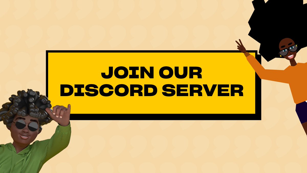 New_Comma's tweet image. Join our #CommaCommunity on Discord! 
discord.gg/Te2NH7p3mj

Where you can get to know other people on the waitlist, share cool ideas and get real time updates on what we&apos;re building with New Comma!