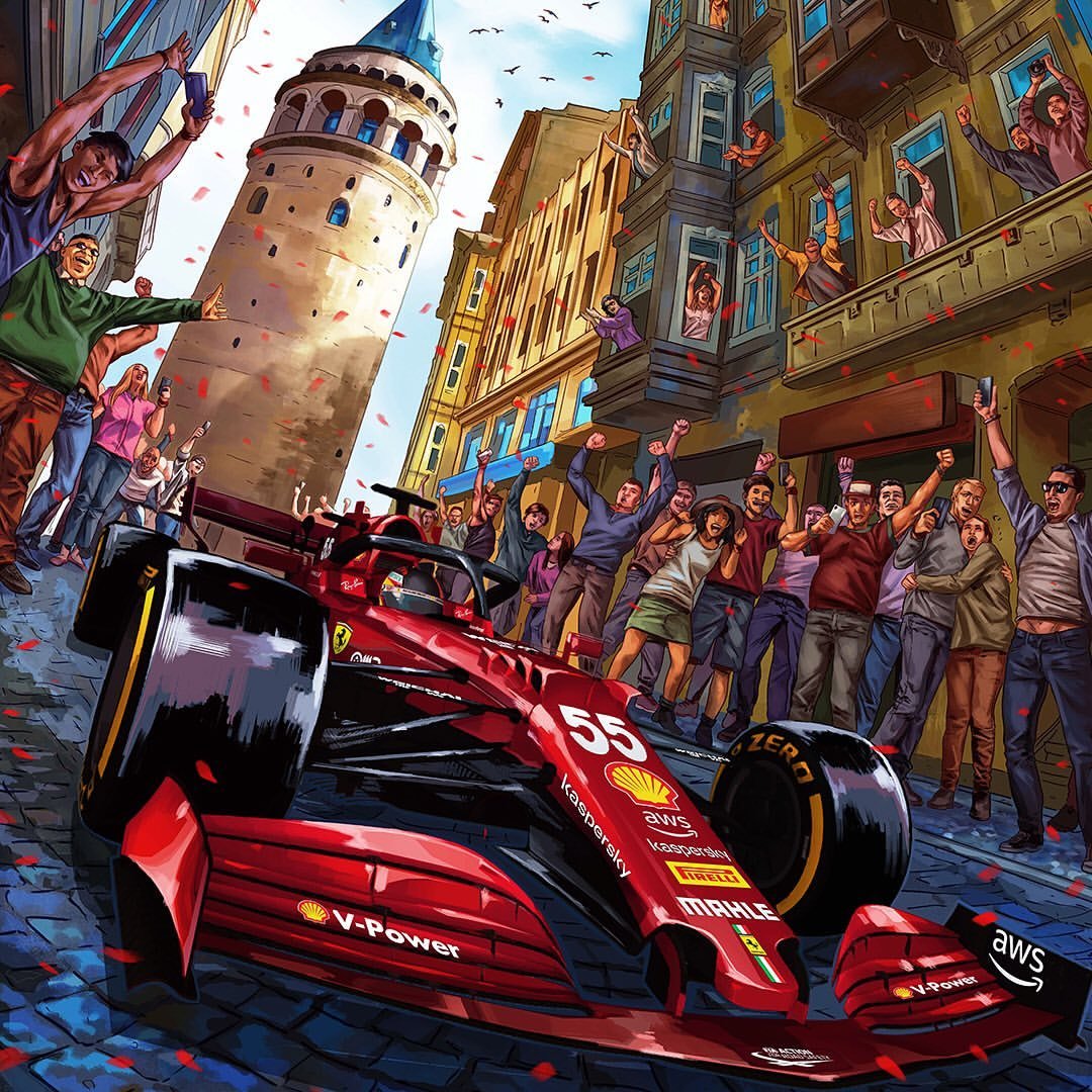 F1 İstanbul geldi çattı 🤩 Cuma antrenman seansı, cumartesi sıralama turları ve pazar günü büyük yarış naklen Benzin'de 🚥