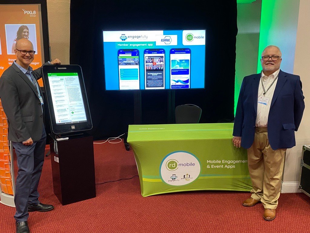 RDMobile's tweet photo. @MemberWise #MEMX2021: Afternoon break begins! Visit Stand 4 to meet our team of experts -- we want to learn more about your future membership goals. Do you have a mobile app? We can help: https://t.co/rB0zv0Ygrd.

#memberapp #associations #mobileapp #memberwise #rdmobile https://t.co/wIhykwFrUB