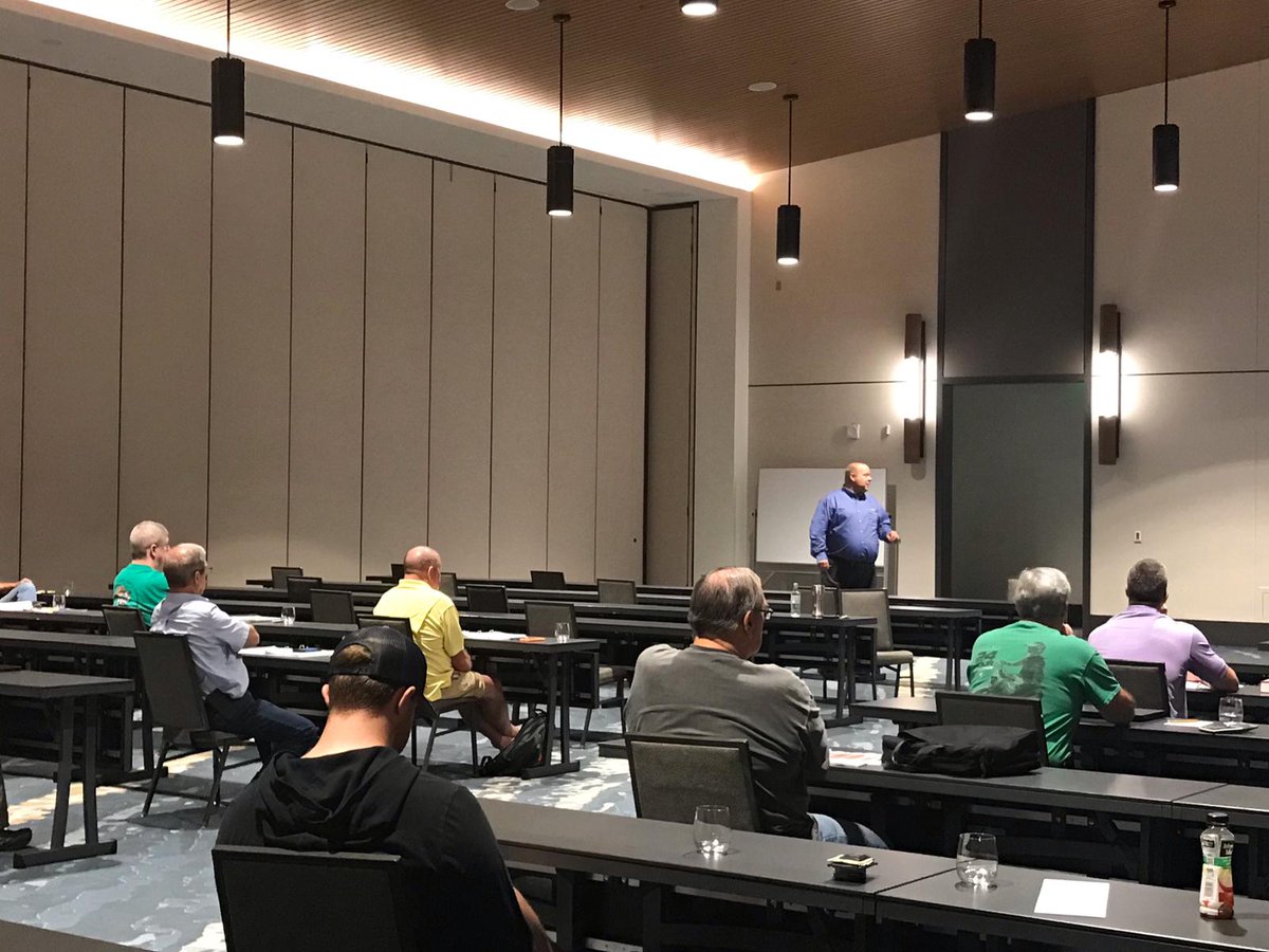 AFSA's tweet photo. AFSA Vice President of Engineering & Technical Services John A. Denhardt, PE is giving a two-day presentation at the AFSA Alabama Chapter covering Storage Occupancies and Spacing and Location! Thank you to all the Alabama members in attendance! #MembersMatter #AFSAChapters https://t.co/Iq5W3bz03i