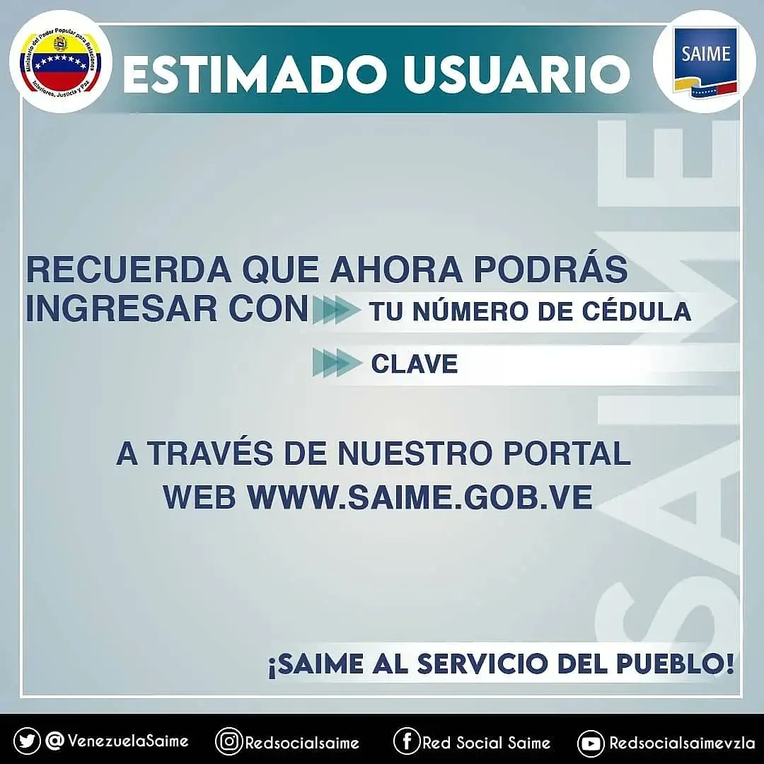 VenezuelaSaime tweet media