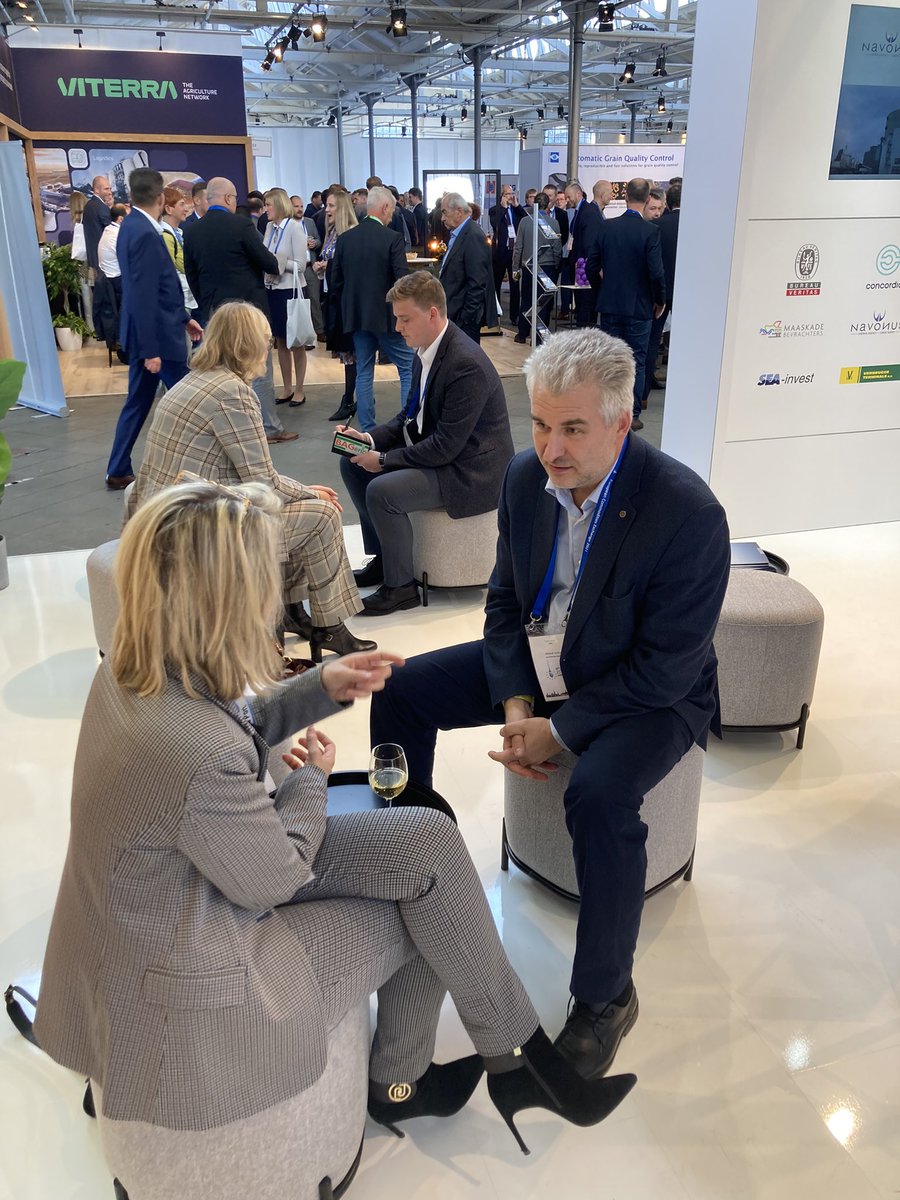 2300 people visiting the agri exhibition at Copenhagen. Visit <a href="/northseaport/">North Sea Port</a> at C1! 12 Port companies are joining us!We offer 2.2 mio t of storage capacity for agri bulk!
Come and meet us! #cereals #fegra #agri #womeninag