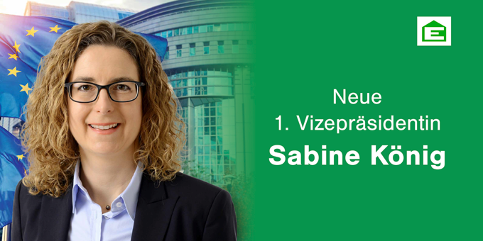 Sabine König, Mitglied der Geschäftsleitung der LBS Hessen-Thüringen @LBS_HT, wurde heute zur neuen 1. Vizepräsidentin der Europäischen Bausparkassenvereinigung <a href="/EFBS_EuBV/">EFBS</a> gewählt. Wir gratulieren!