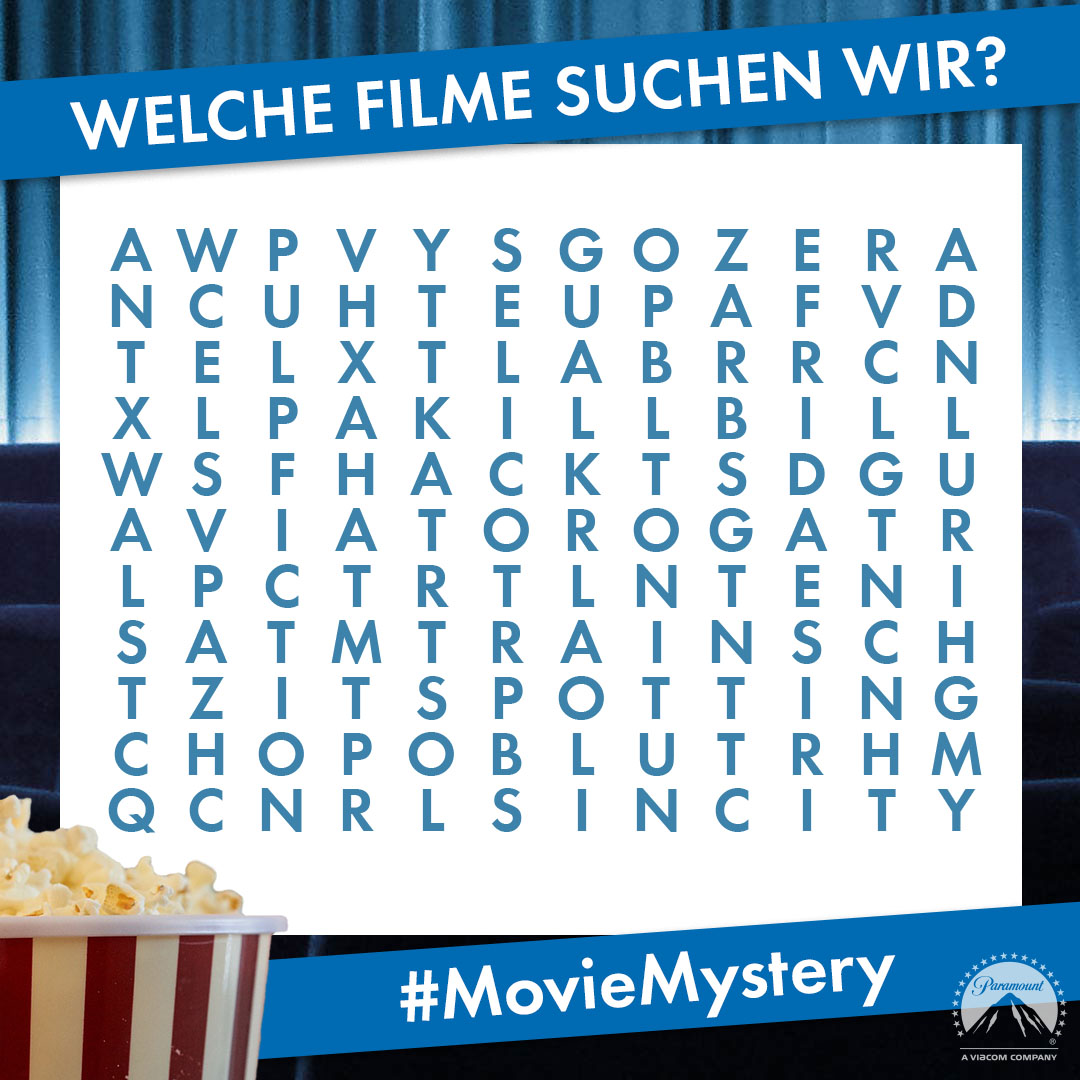 Noch keine genauen Pläne für das Wochenende? Wie wäre es mit einem gemütlichen Tag auf der Couch mit tollen Filmen für dein Home-Kino. 🛌🍿Löse das Rätsel und finde unsere Filmvorschläge 🎥 Jetzt alle Filme im Handel auf DVD und Blu-ray!