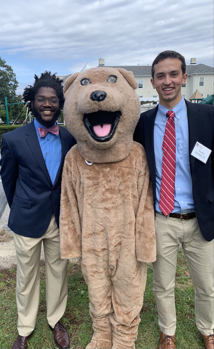 Wonderful to see alumni teaching at Fessenden! The latest Fessy bears to return to campus are Warren Charleston '12 (left) and Charlie Danziger '12 (right). Once a Fessy bear, always a Fessy bear! 🐻 #fessendenalumni