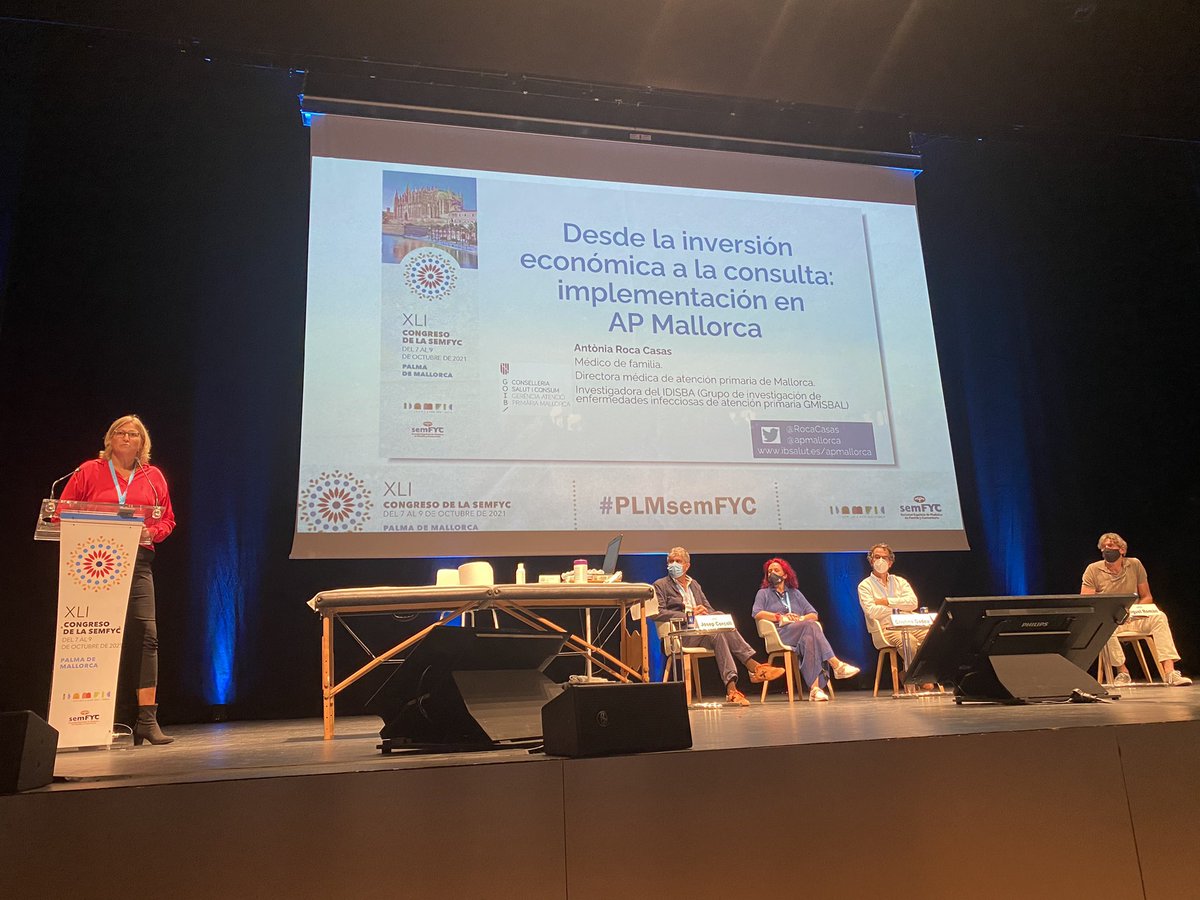 rduror's tweet photo. @RocaCasas directora médica @apmallorca nuestra intención es que el 100% de MF y pediatras puedan hacer ecografía clínica en la consulta de AP #PLMsemFYC #ElvalordeAP https://t.co/BlFOQI2xMu