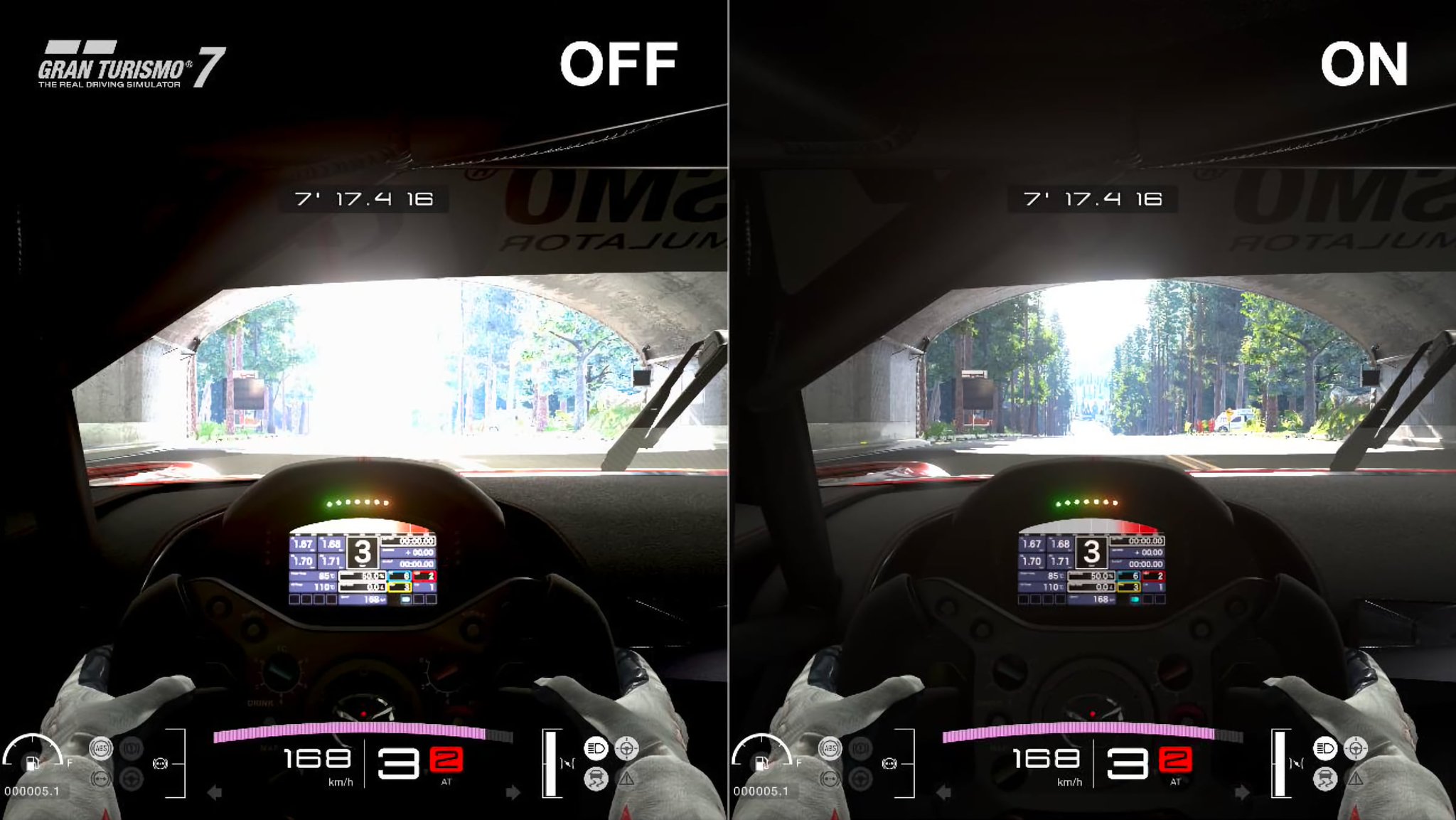 GT  SGP on X: GT7 auto HDR Tone Mapping(off/on) #GT7 #PS4 #PS5  #PlayStation  / X