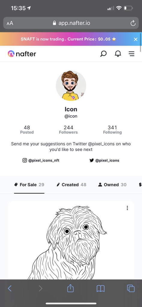 Icon tweet media