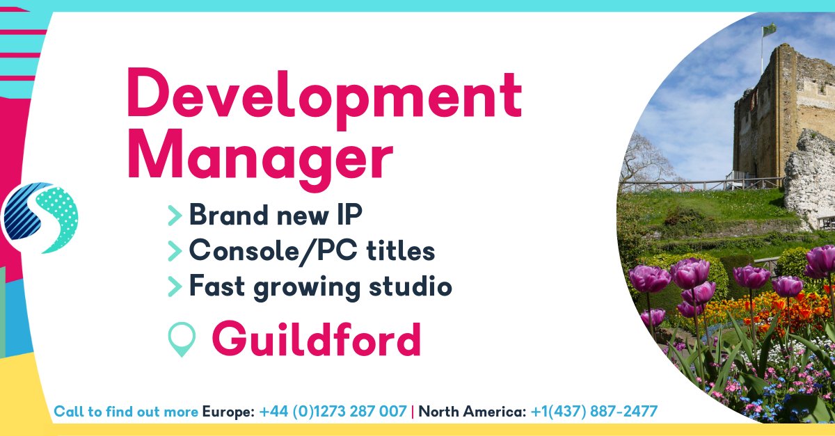 SkillsearchJobs's tweet image. Do you have experience working on high quality PC or console games and like the sound of working on a brand new project at a brand new studio? Check out this #DevelopmentManager role now!

#DevelopmentProducer #GameProducer #GameProduction #Guildford skillsearch.com/vacancy/develo…