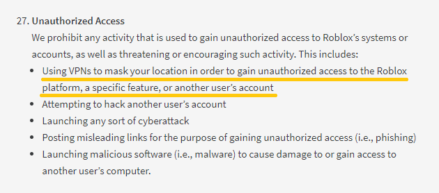 TearsOfRejoice's tweet image. If you don&apos;t know yet, there are many changes to ROBLOX&apos;s ToS

I was using VPN for protection because there have been cases where people however got IP logged from both studio and client

I&apos;m going to stop playing Roblox for now, this is a ridiculous change

#ROBLOXToS