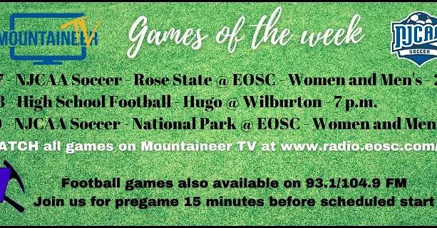 EOSCWSoccer's tweet photo. 🚨 Game Day🚨
🆚 #18 Rose State
🕑 2pm
🏟️ Mountaineer Soccer Complex
📺 https://t.co/iU4Atw04ab or on your tv with the City Link TV app https://t.co/65Dj4nTxba