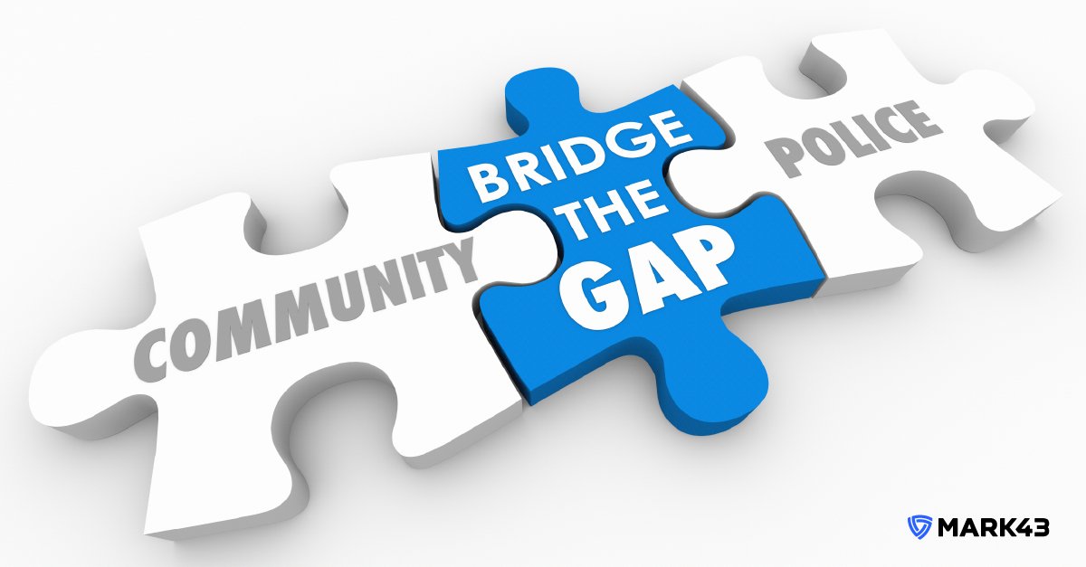 mark43's tweet photo. Join us as we recognize #NationalCommunityPolicingWeek and discuss three key components of community policing: #communitypartnerships, #organizationaltransformation, and #problemsolving. 
https://t.co/qgd3xKJmB9 https://t.co/fN4NxP7FlV