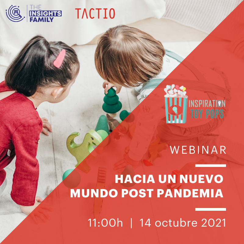 TACTIO_'s tweet photo. 🔥NUEVO WEBINAR🔥

Organizado por @AEFJ_juguetes que busca dar respuesta a este mundo post pandemia en el sector del juguete y de los niños🧸‍👧‍👦 junto con @TACTIO_  y @InsightsFamily

📅 14 de octubre 11:00h.

👇INSCRIPCIONES👇
https://t.co/u69LBOpR5Q

#InspirationToyPops https://t.co/mSQdnbbMPL