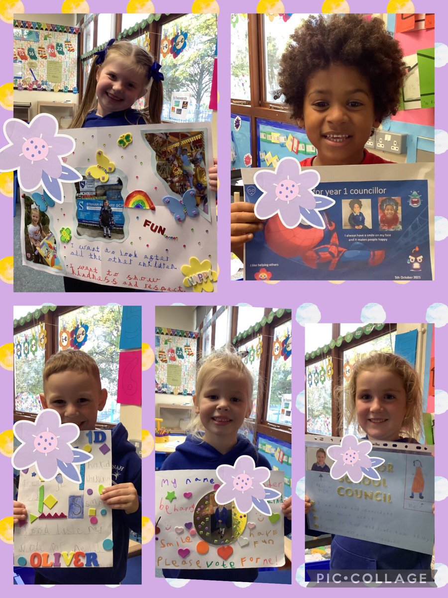 StanahScCouncil's tweet photo. There have been some amazing applications to be on our @StanahPrimary School Council so far. Here are some of Year 1’s! #schools #schoolcouncil #edutwitter https://t.co/JUq4UOTTXN