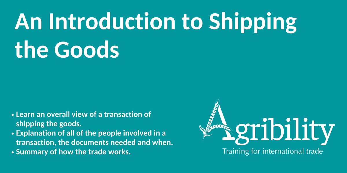Gaftaworld's tweet photo. New Online Short Course📢
We have a brand new short course available on Agribility. For more information and booking details, visit our website.
https://t.co/FbGEAlXdRx
#agribility #online #elearning #shipping #training #shortcourse https://t.co/GjoDavR47L