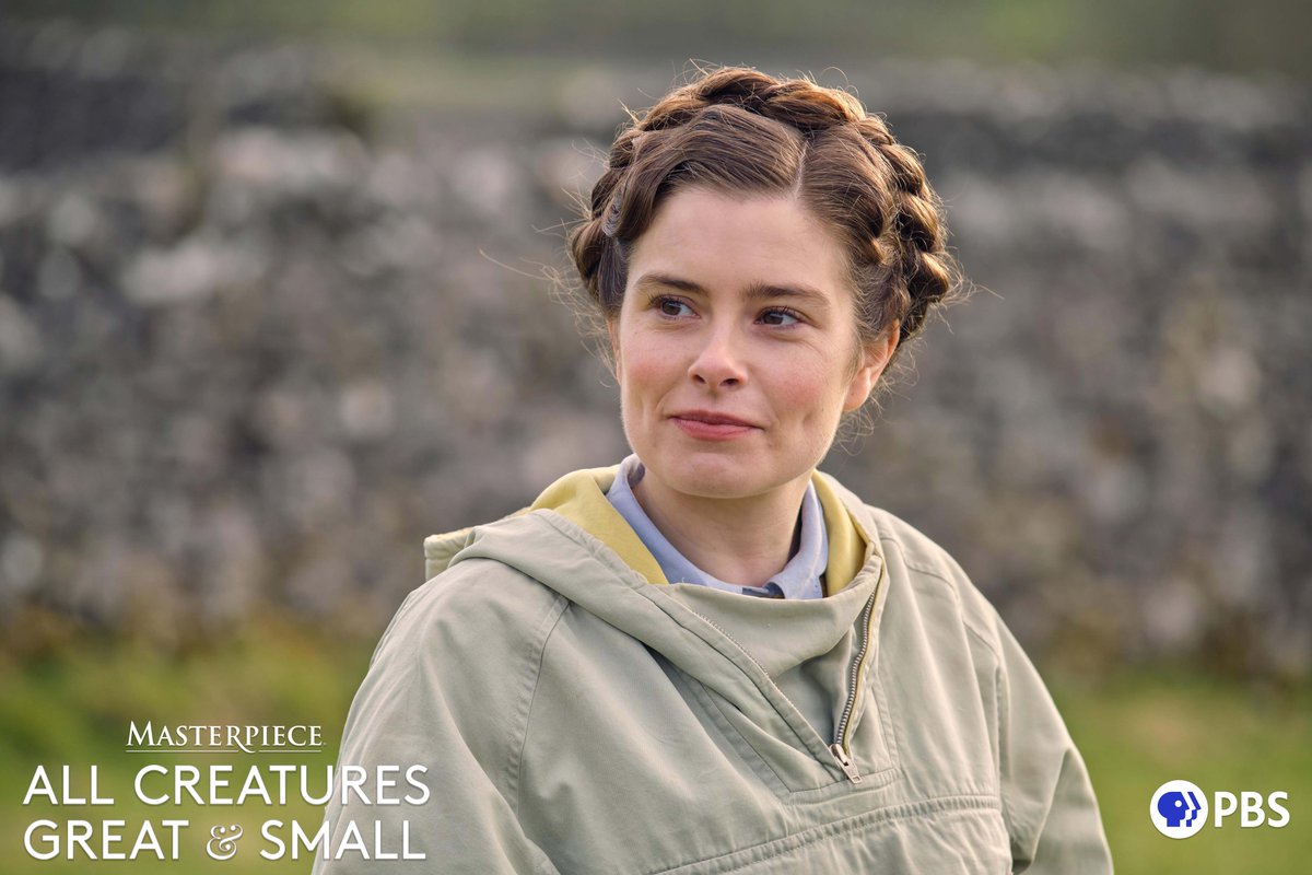masterpiecepbs's tweet photo. Here’s your first look at the premiere of #AllCreaturesPBS, Season 2… Which we are happy to announce will air on Sunday, January 9 at 9/8c on MASTERPIECE @PBS! https://t.co/Iw6QhLnZEy