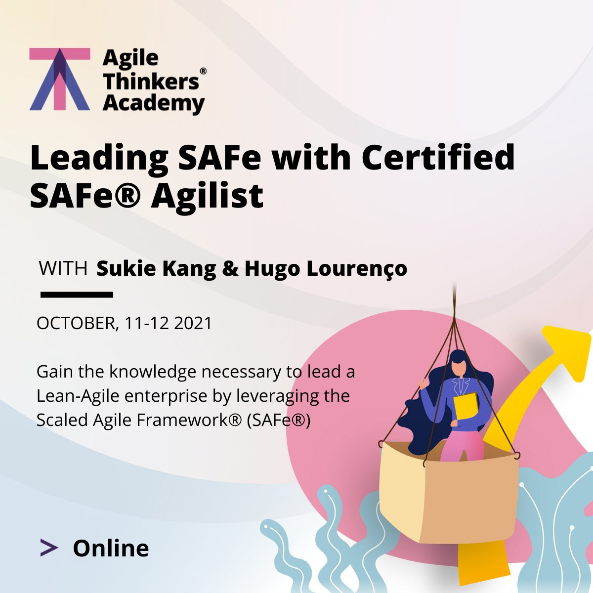 experienceagile's tweet image. During this two-day course learn how to:
✅ Establish team and technical agility
✅ Organize and re-organize around the flow of value
✅ Coordinating multiple Agile Release Trains (ARTs)

Register at loom.ly/_rqkwOo 

#theagilethinkers #theagilethinkersacademy