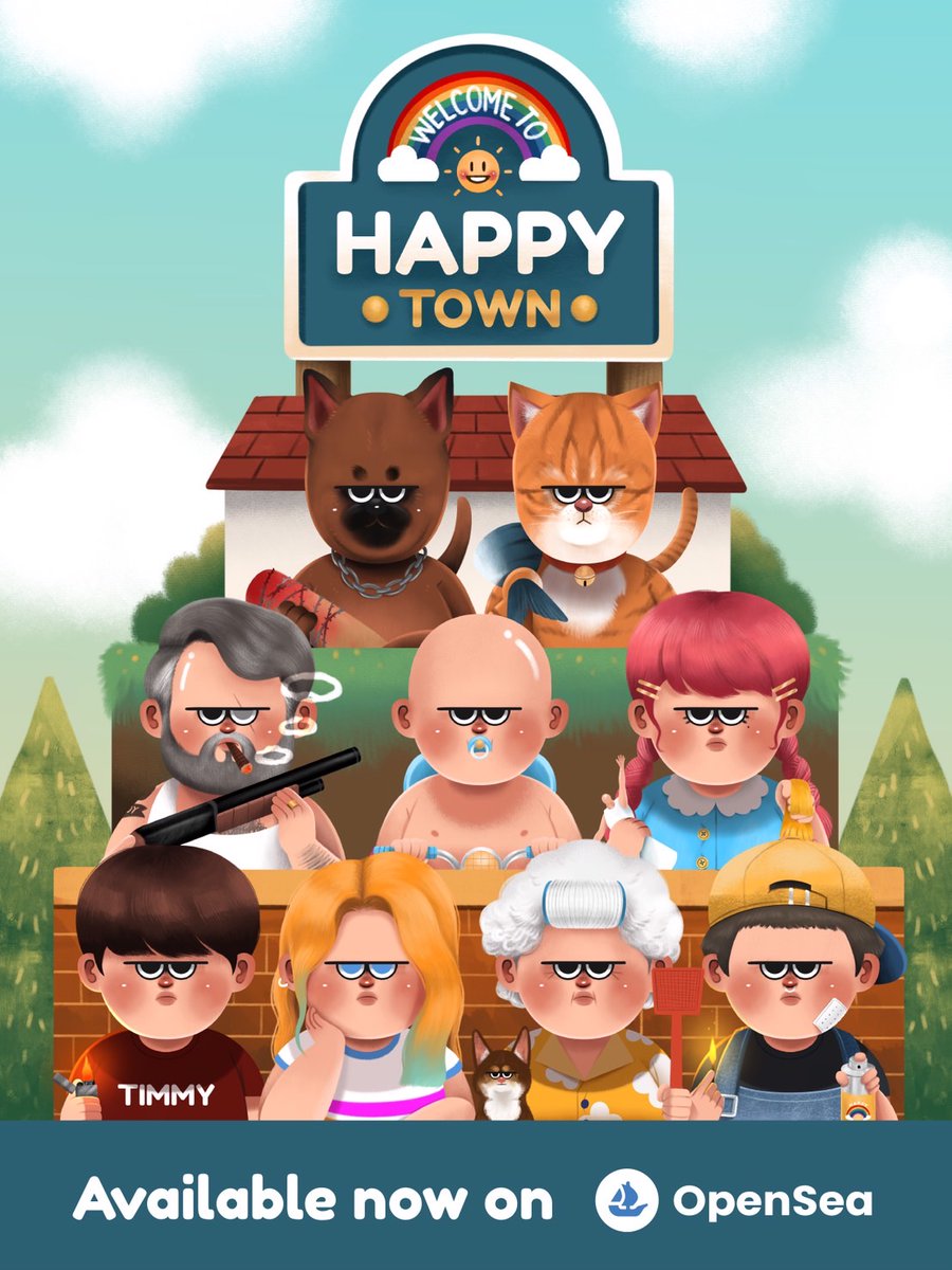 gitgo_nft's tweet photo. ์NEW COLLECTION DROP NOW ON @opensea!🔥

Let’s meet the people of happy town. Population of 100, they are the kindest people in the world.♥️⭐️

Click this link below👇
https://t.co/TM28LVNIZm

Hope you like my new collection☺️

#NFTCommunity  #nftart #nftcollector #NFTcollection https://t.co/viZXCkx8sB