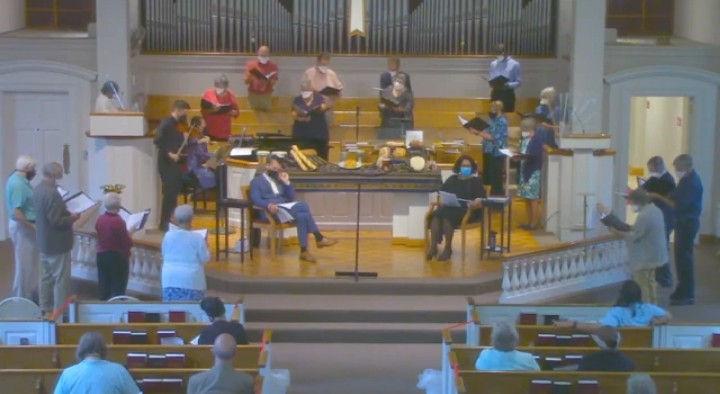 pcusabingewatch's tweet photo. @pcusabingewatch Forest Hill #Presbyterian #ClevelandHeights special music #WorldCommunionSunday 2021. @PCUSA_SO #4for4 #peaceandglobalwitness #seasonofpeace @Presbyterian #pcusa @CovNetPres #Matthew25 @presbyhunger #EarthCareCongregation #HungerActionCongregation @SynodCovenant https://t.co/cljJXnkyco